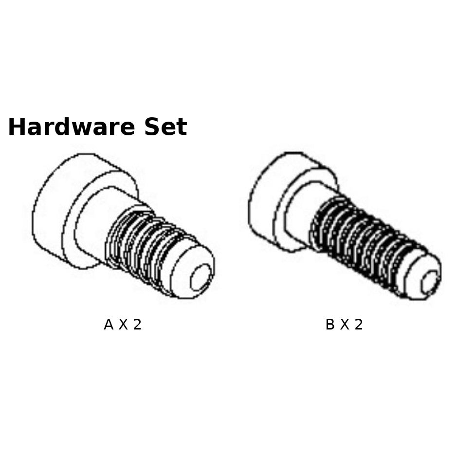 REPLACEMENT Hardware Pack for Piedmont Diner XL, Antique White, EHHF304XL